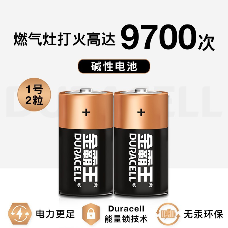 4粒 一号电池 燃气灶电 数码电池 适用天然气电热水器液化气燃煤气灶