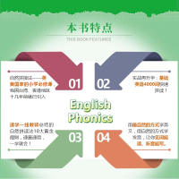 正版 自然拼读背单词 基础英语4000词 自然拼读法 初中高中中考 考研 英语单词快速记忆法 英语词汇 英语词汇速记大全
