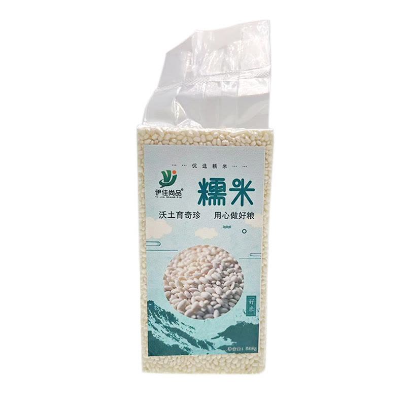 伊佳尚品 糯米 500g/袋图片