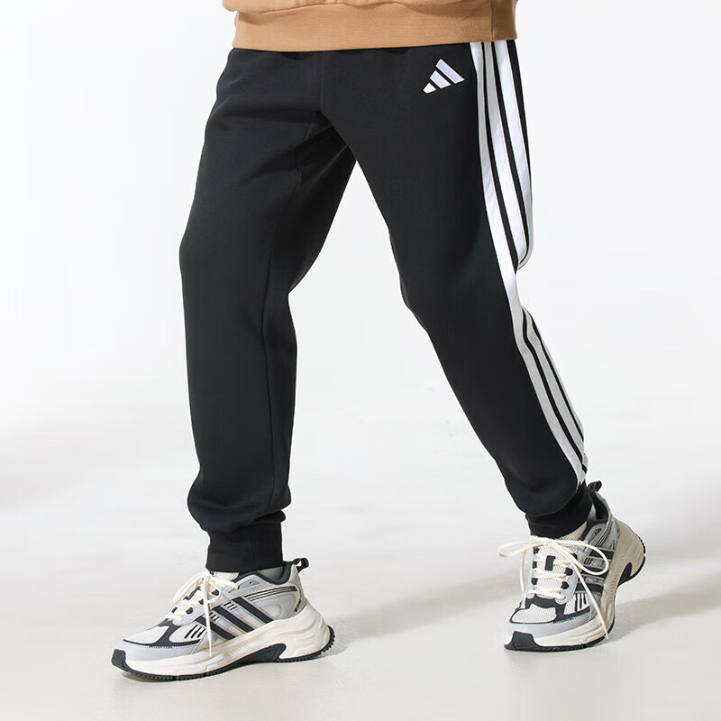 阿迪达斯 (adidas)男裤针织长裤新款加绒运动裤休闲裤JE6318 ZP高清大图