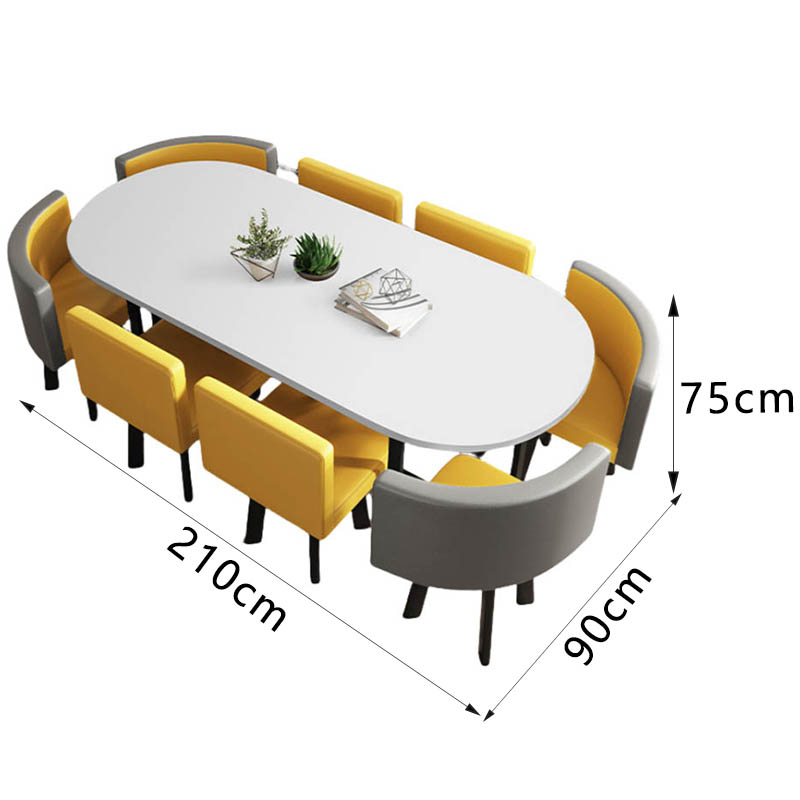 芙瑞塔 长条桌210*90*75cm套