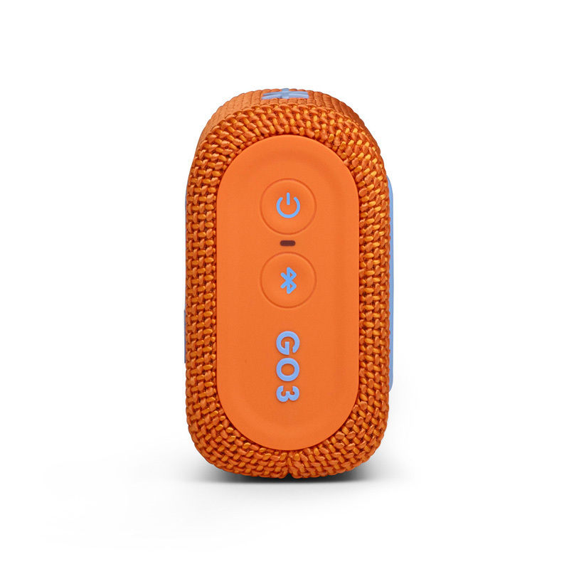 JBL GO3 音乐金砖三代 便携式蓝牙音箱 低音炮 户外音箱 迷你小音响 快充电长续航 防水防尘设计 橙色