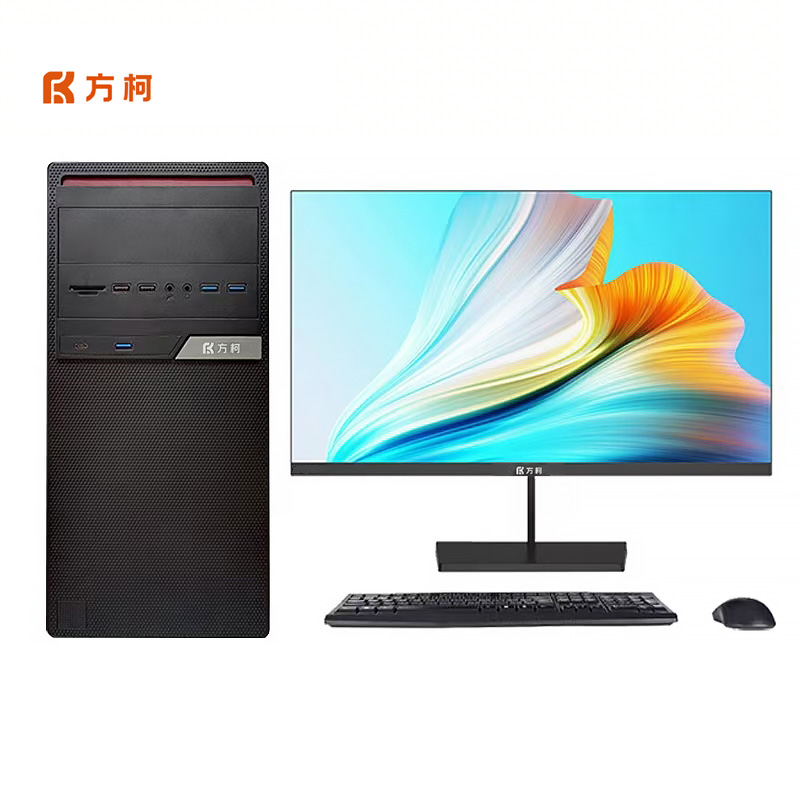 方柯电脑台式机商用办公信创FKX22Z06/兆芯6780A/16G/512G固态高清大图