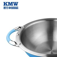 KMW绿鼎第四代健康汤锅26BB GpotI260001 德国锅具品牌品质304不锈钢汤锅炖锅火锅 炫彩易清洁 26cm