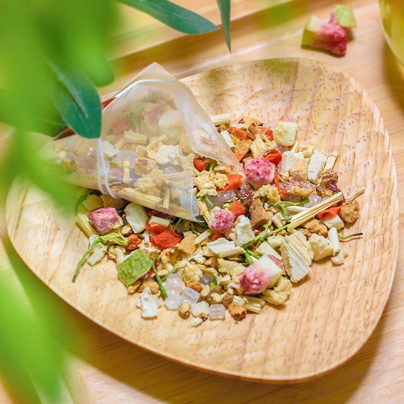 谯韵堂 金银花茅根雪梨茶300克/袋图片