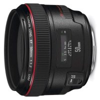 佳能(Canon) EF 50mm f/1.2L USM 佳能卡口 72mm口径 标准定焦镜头