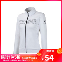 361°女士运动服春秋季2019新款361度开襟卫衣运动外套女