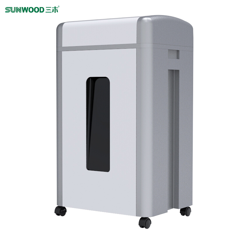 三木(SUNWOOD)HM819办公商用碎纸机 单次19张 持续60分钟 30L 可碎卡 光盘 粉碎机