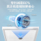 美的(Midea)冷柜143升卧式商用家用冰柜大冷冻柜单温冷藏柜囤货保鲜冰柜一级能效BD/BC-143KMB(E)极地白