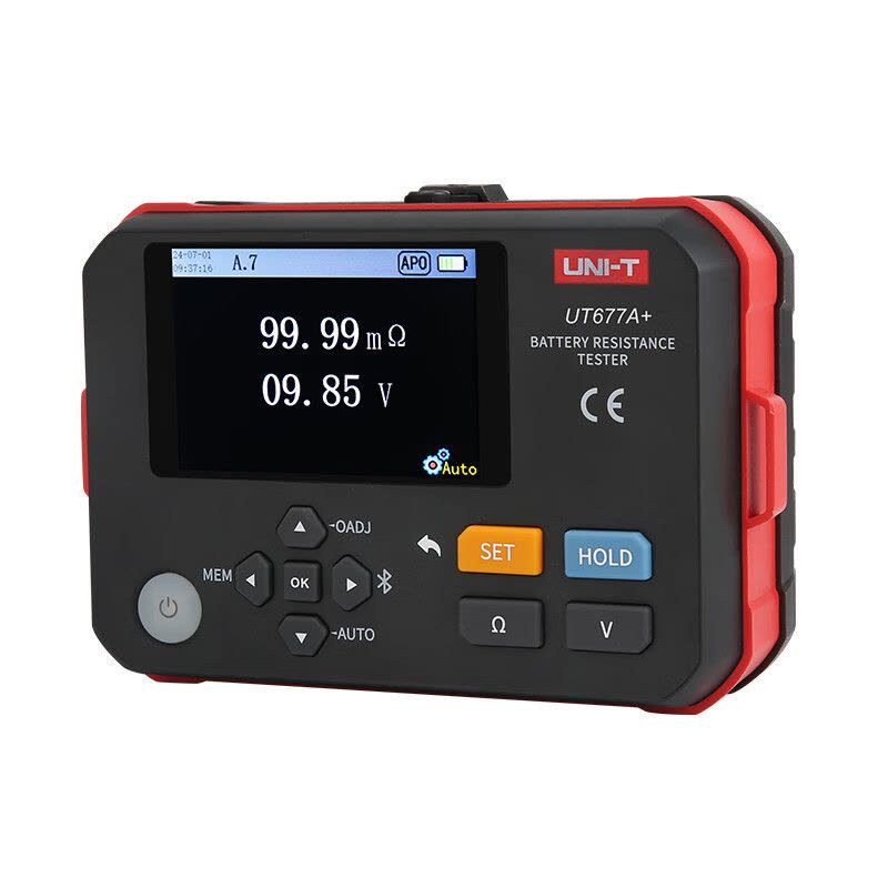 优利德(UNI-T) UT677A+电池内阻测试仪 高精度电池内阻测试仪电池健康蓄电池锂电池内阻检测仪图片