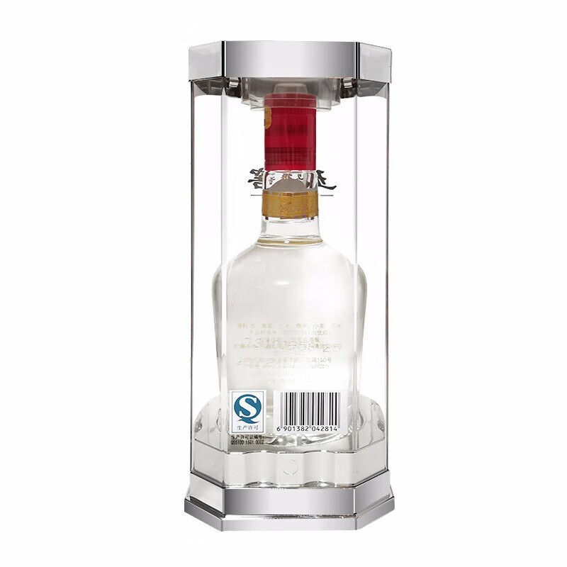 五粮液股份五粮窖52度500ml*1瓶水晶瓶包装浓香型白酒 2012年
