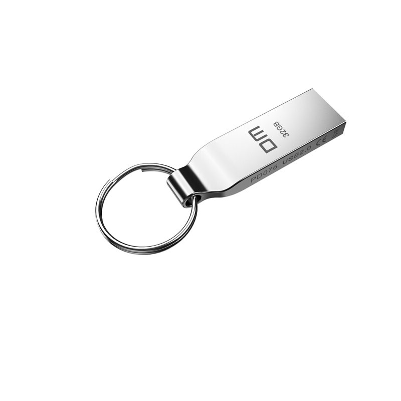 大迈(DM) 32GB USB2.0 U盘金属防水防震电脑u盘车载优盘 小风铃PD076系列