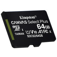 金士顿(Kingston)64GB 读速100MB/s U1 A1 V10 switch内存卡 TF(MicroSD)