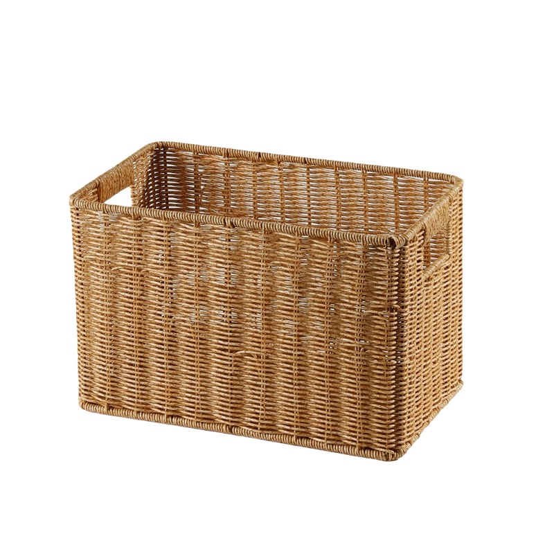 珂攸洋藤编收纳筐个高清大图
