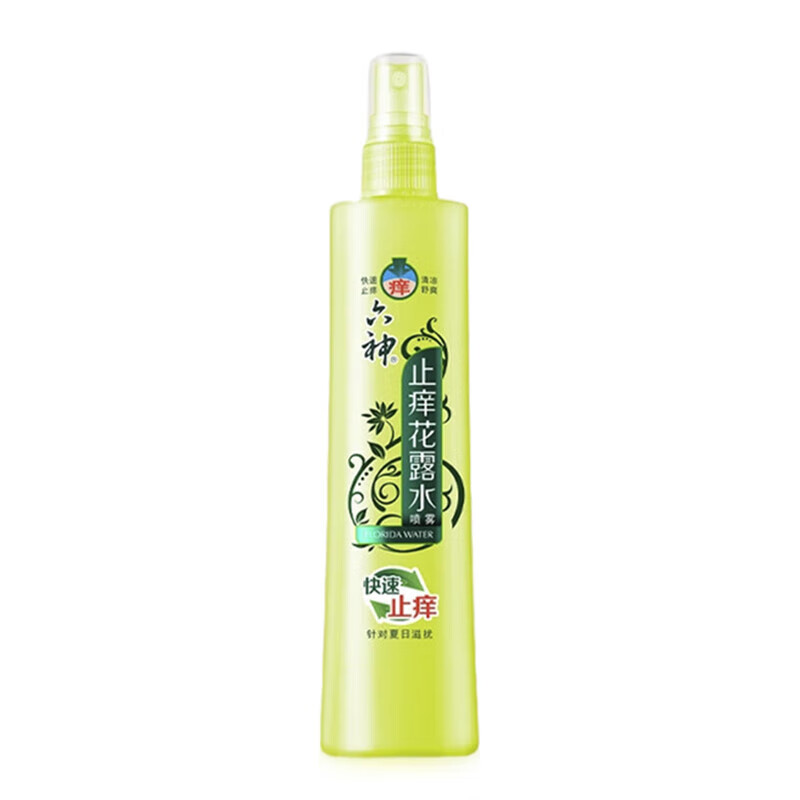 六神 止痒花露水 清凉清香舒爽便携 【止痒喷雾】花露水180ml*5