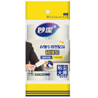 妙洁(MIAOJIE)粘毛器沾吸滚筒除灰去尘纸刷 替换装