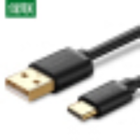 绿联 Type-C数据线 USB-C安卓车载充电线快充转接头充电器电源线通用手机1米30159
