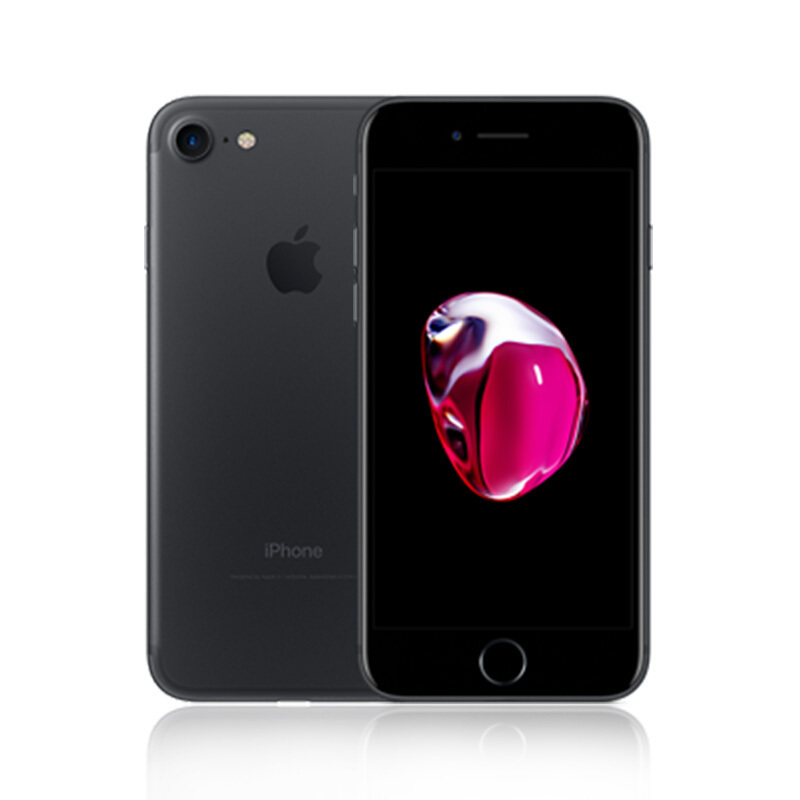 [全新正品]Apple/苹果iPhone7 移动联通4G手机 智能手机 美版有锁裸机苹果7 128GB 亮黑色
