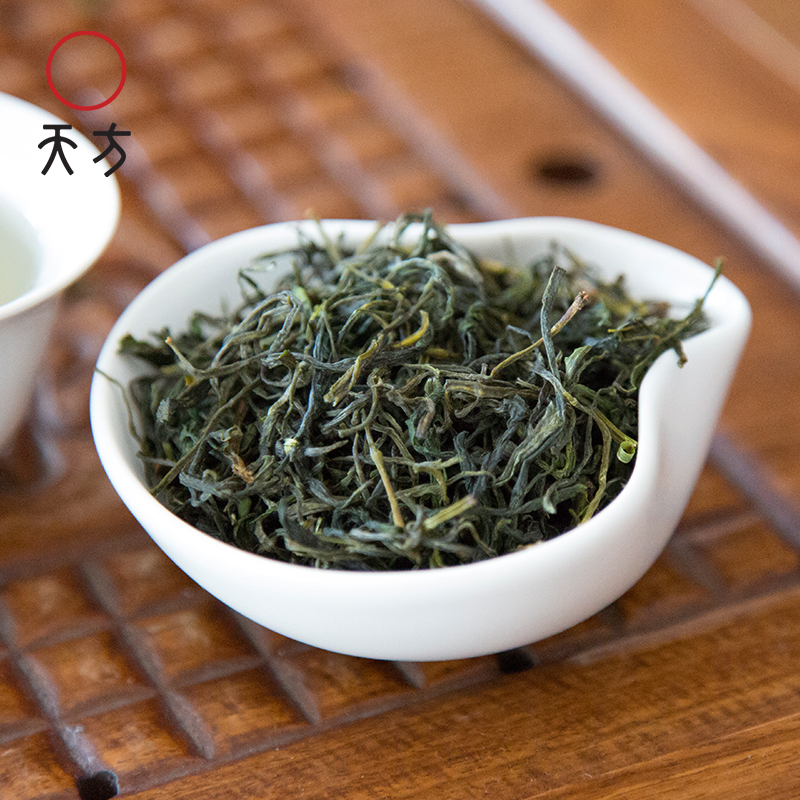 [中华特色]池州馆 春茶新茶绿茶安徽天方100g一级高山绿茶 /袋装 雨前高山浓香耐泡型绿茶华东高清大图