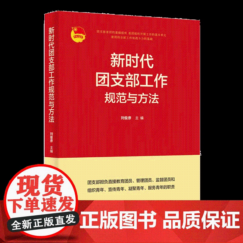 [央视网]新时代团支部工作规范与方法 共青团团委书记团员党员教育管理实用手册HJ高清大图