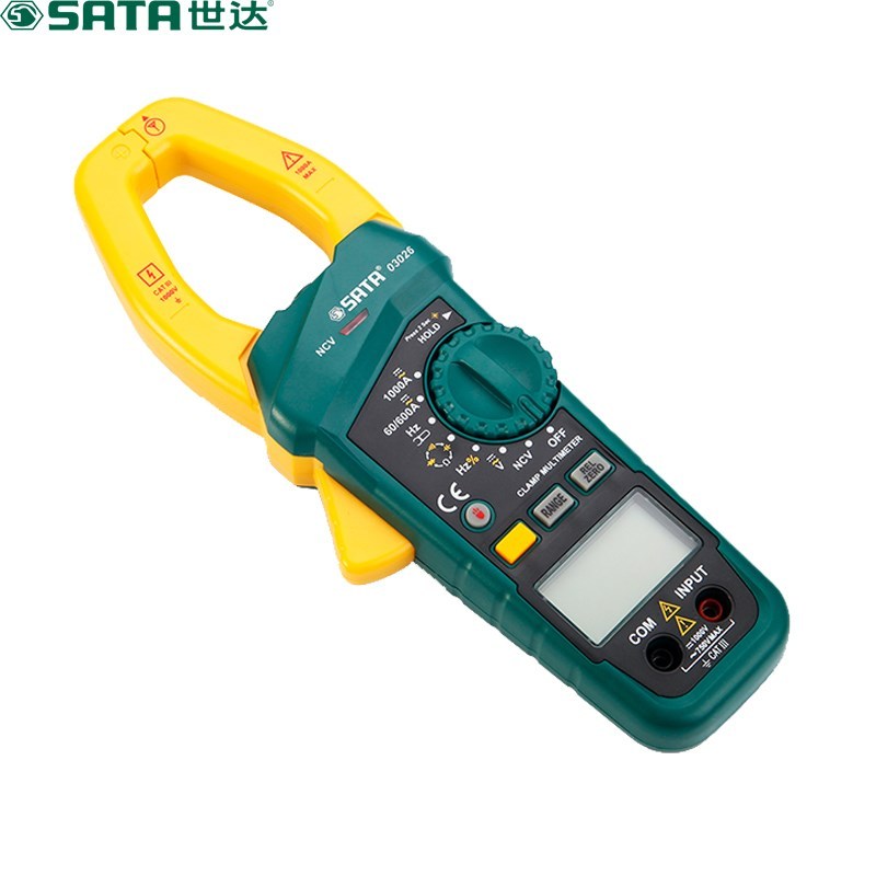 世达(sata)_sa03026_大钳口交直流钳形万用表