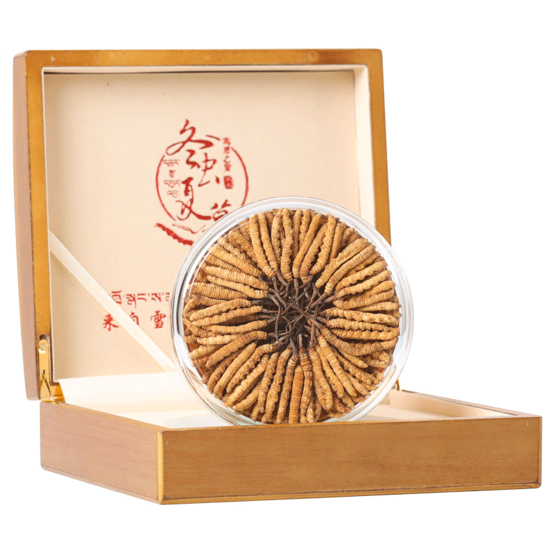 阿依舍 冬虫夏草虫草正品冬虫草王 5条/g 30克 150条干货礼盒装