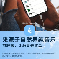 漫步者(EDIFIER)H180Plus 半入耳式有线耳机 Type-c接口 Hi-Res金标认证 支持APP 白色