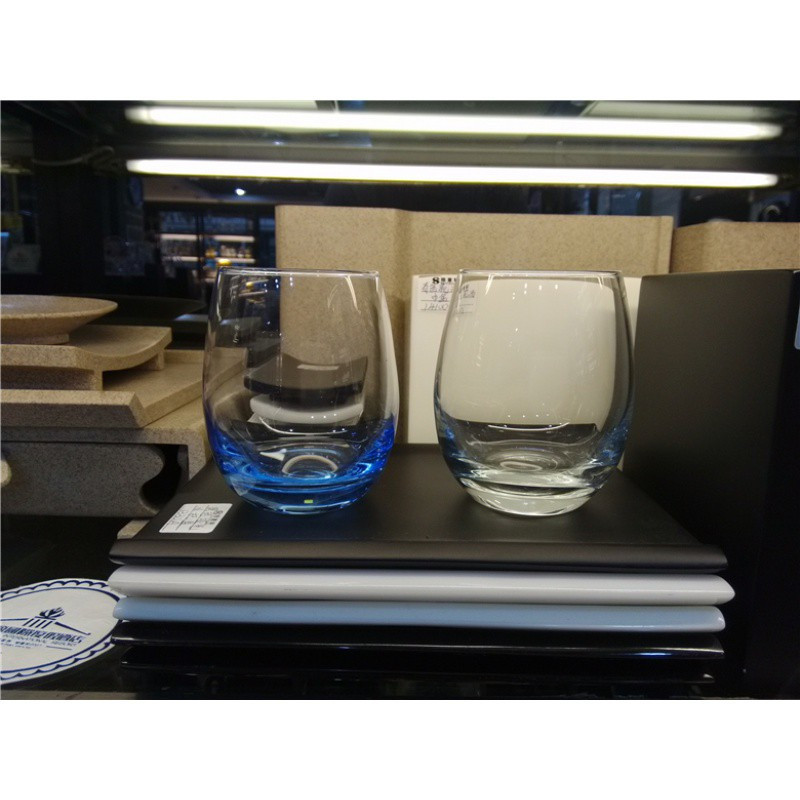 酒店玻璃漱口杯酒店客房漱口杯客栈漱口杯创意刷牙杯三维工匠冰蓝洗漱