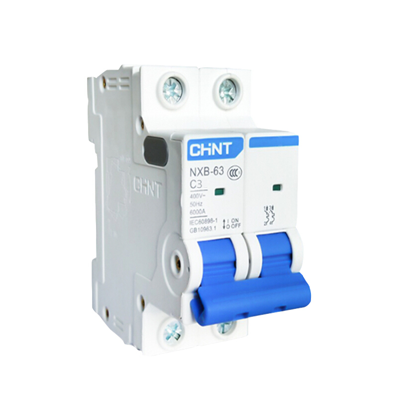 正泰 家用小型断路器 NXB-125 3P D63 空气开关 漏电 断路保护器
