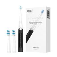 舒客(saky)Pro 电动牙刷 G2212-暗夜黑 成人通用充电式 高频36000次 超声波震动美白情侣便携防水牙刷