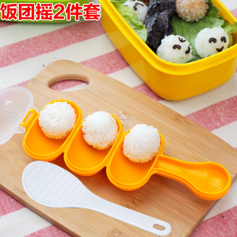 宝宝饭团模具摇饭团卡通鸡蛋器摇摇乐早餐三明治做米饭煎套装 摇饭团2件套图片 高清实拍大图 苏宁易购