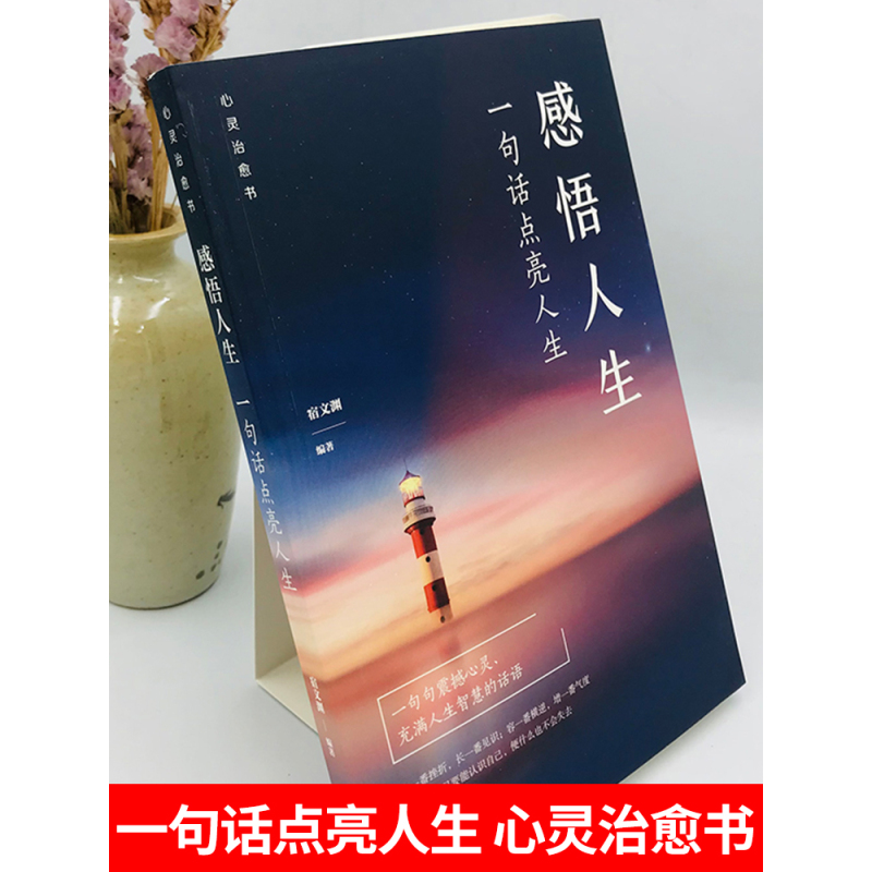 [正版]感悟人生 一句话点亮人生大智慧修身处世生命感悟心灵修养人生格言每日成人文学励志书籍排行榜感悟人生书籍