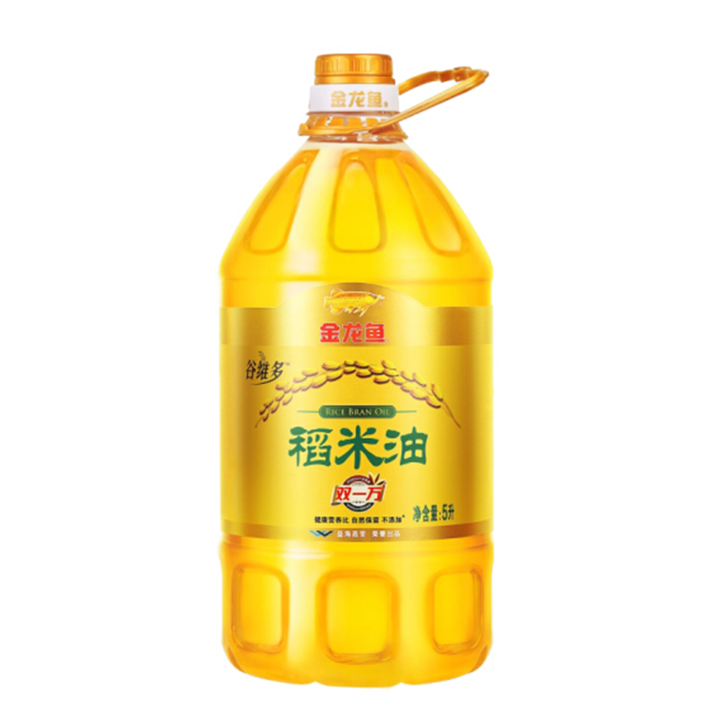 金龙鱼 VI00037 食用油谷维多谷维素双一万稻米油5L(2桶起售)