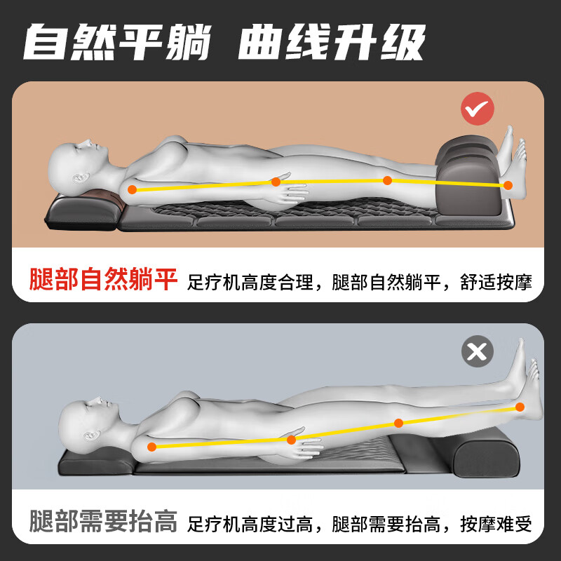 全身躺垫多功能按摩靠垫椅按摩仪五位一体同时按摩 K17高清大图