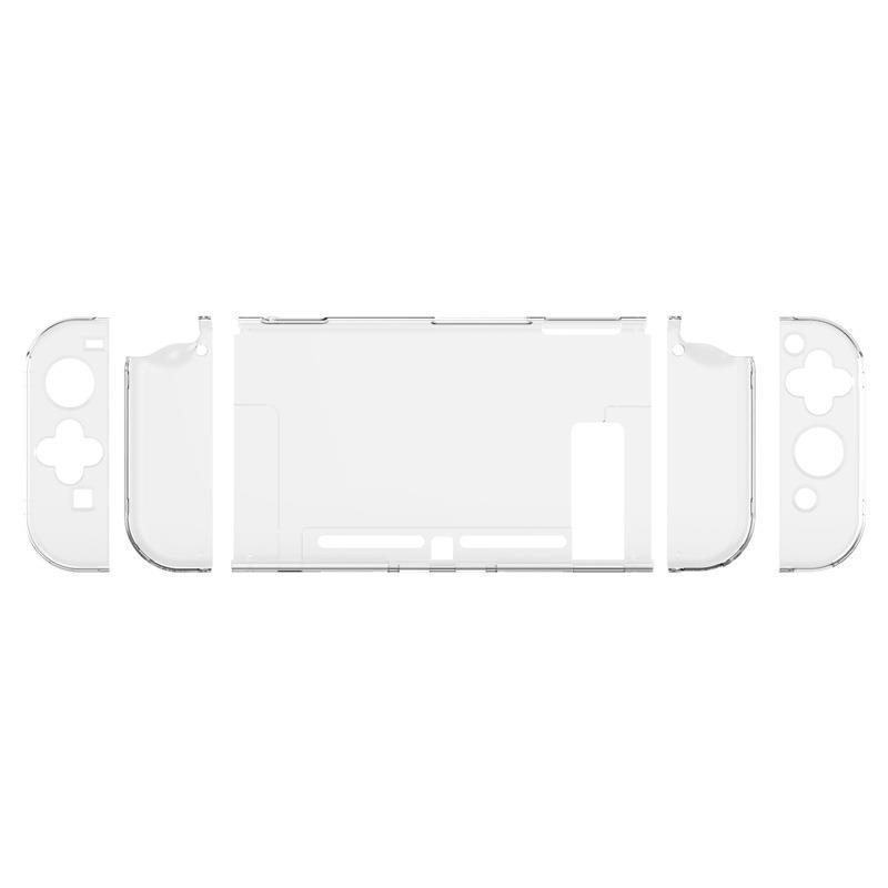 软壳-中框保护套 适用于任天堂switch薄款水晶透明保护壳ns主机分体硬壳保护套软壳