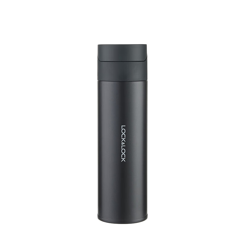 乐扣乐扣(LOCK&LOCK)黛晶后弹盖保温杯(灰色)LHC6524FU
