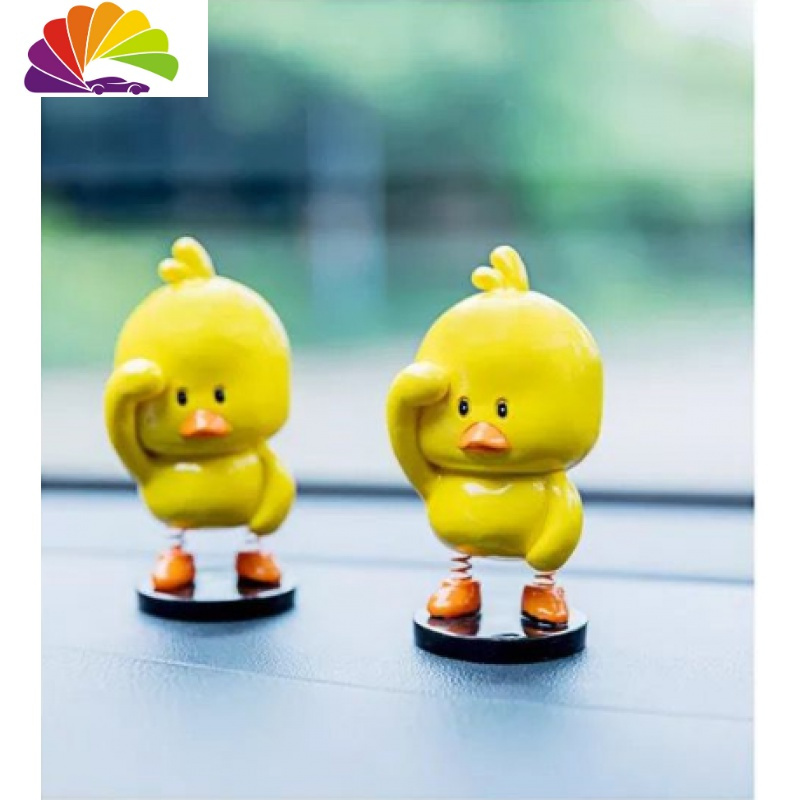 舒适主义网红抖音小鸭摇头汽车摆件车载车内网红小摆件饰品创意可爱