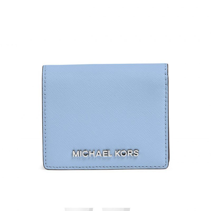 迈克·科尔斯(Michael Kors/MK)钱包 头层牛皮十字纹女士短款钱包 女手拿包32T4GTVF2L