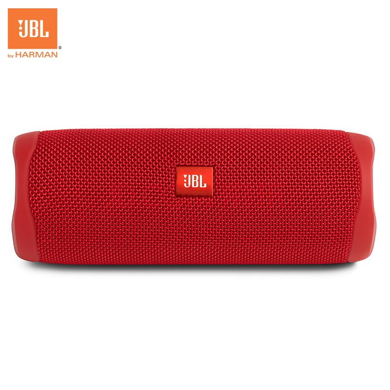 JBL FLIP5 音乐万花筒五代 便携式蓝牙音箱 低音炮 防水设计 支持多台串联 户外音箱 迷你小音响 红色