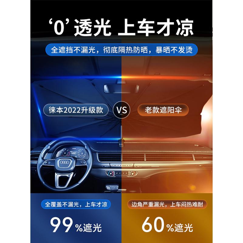 [补贴10%]汽车遮阳伞车窗遮阳帘侧窗防晒隔热遮阳挡前挡风玻璃板罩车载窗帘高清大图