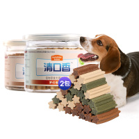 麦富迪狗零食洁齿骨清口香梦幻混合装220g*2包狗狗磨牙棒泰迪幼犬小型犬磨牙健齿