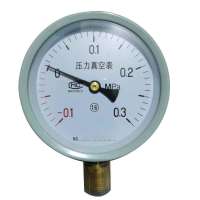 大通轩恒 普通真空压力表YZ-100径向-0.1-0.3MPA螺纹M20*1.5 单位：个