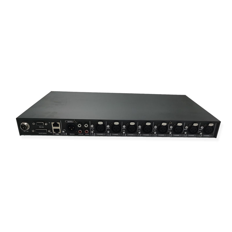 启诺QN-MX830八路会议混音器(台)高清大图