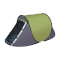 劲脉 户外便携式帐篷 绿色+垫子(两门款) 顶