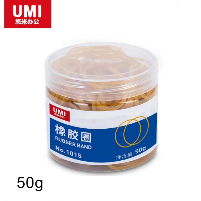 悠米(UMI) 1015 (黄)橡胶圈(50g/筒) 3筒装