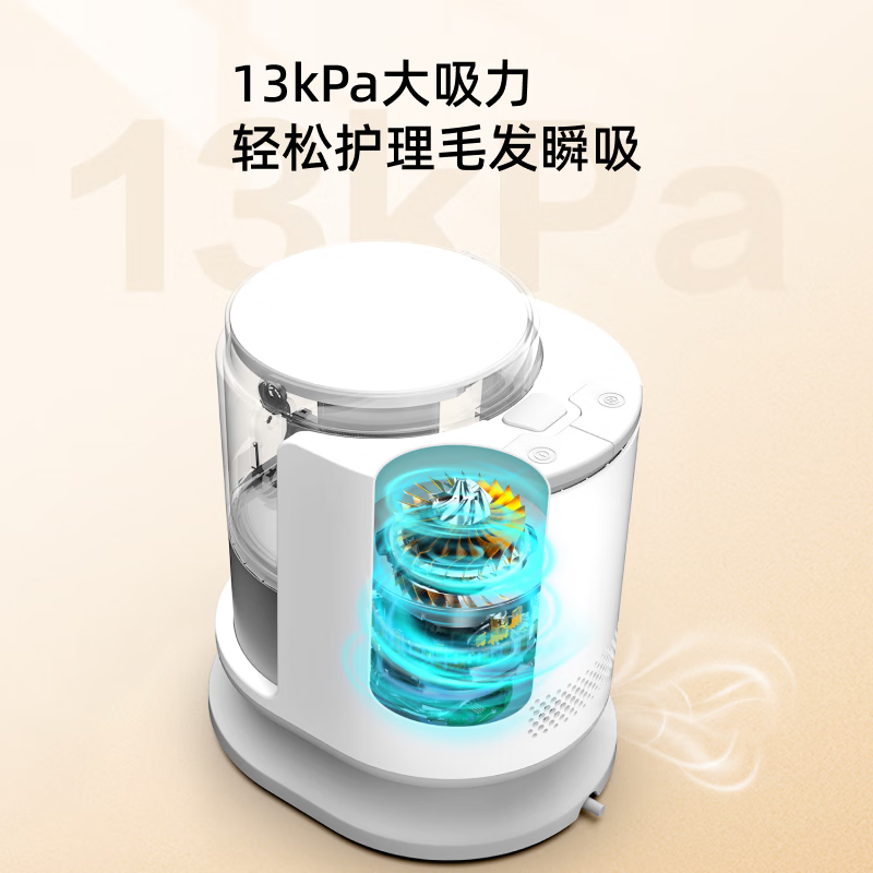 小狗(PUPPY)吸尘器宠物吸毛机家用多功能清洁梳吸一体美容修毛理毛器S10高清大图
