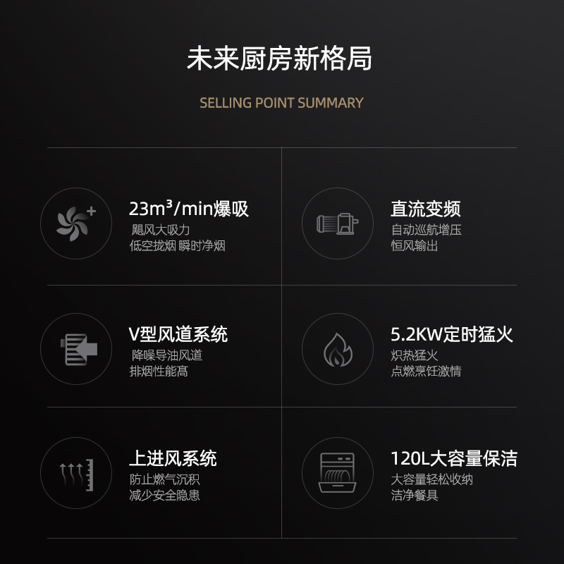 长虹(CHANGHONG) JJZY-R6X集成灶(中配)-液化气