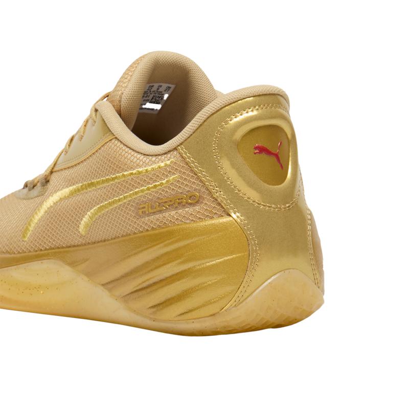 彪马(Puma)篮球实战鞋男款缓震回弹耐磨防滑专业运动场PU皮高帮球高清大图