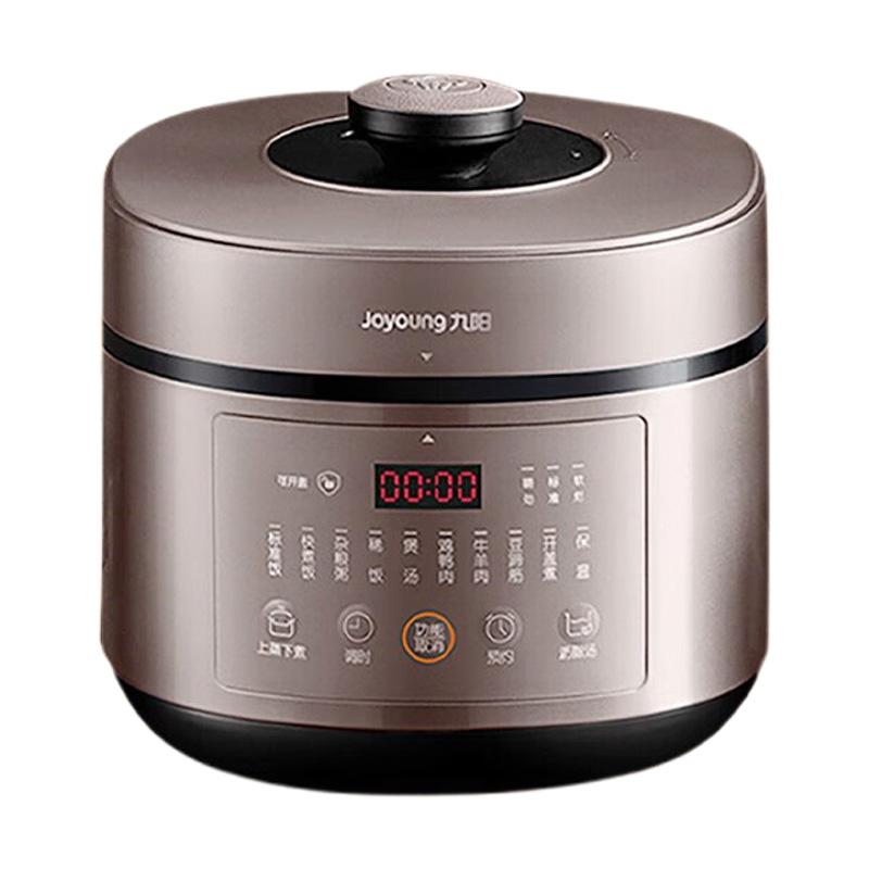 九阳电压力锅3L彩屏触控操作轻松导热迅速清洗方便Y-50A9