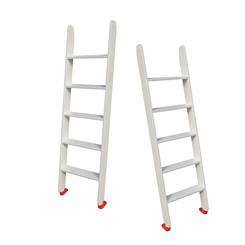 围达 实木白色直梯 5踏步[长1.5m] 个高清大图